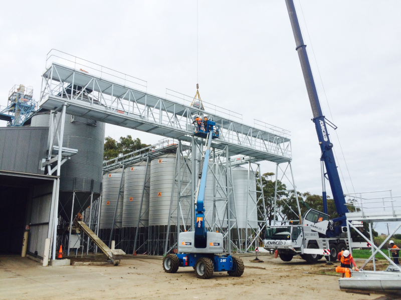 Construction Handrails, Ladders & Platforms for Mining & Agriculture