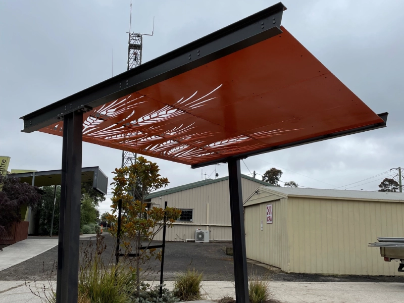 Walkway Cover & Structural Roof Fabrication and Installation-image